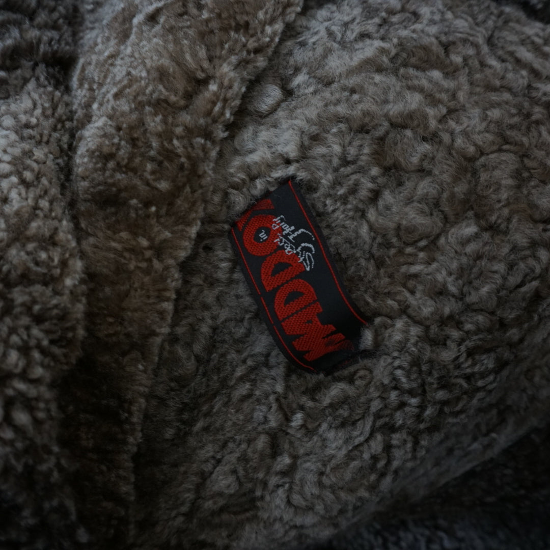 90s Madda Aviator Sheepskin Jacket Shearling