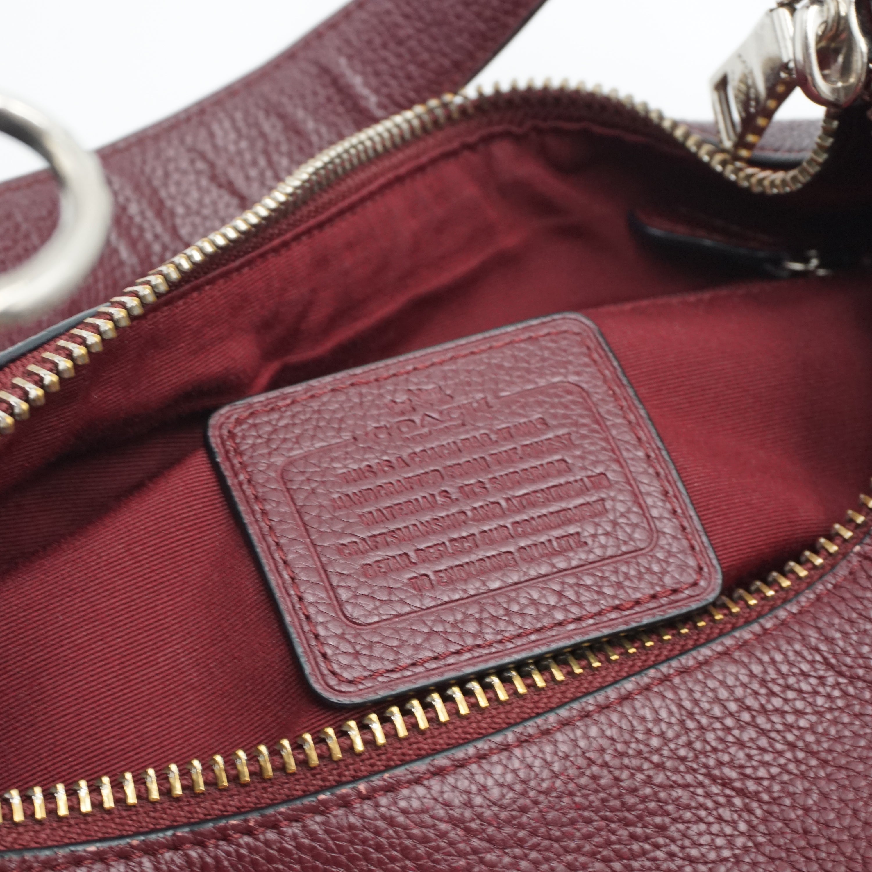 2000s Coach Leather Handbag