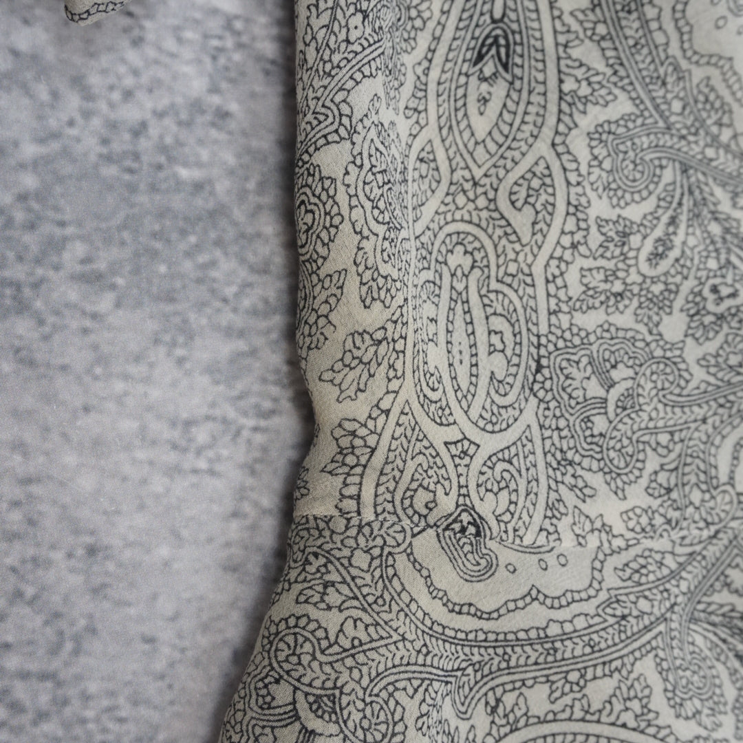 Blunauta Paisley Patterned Button Up