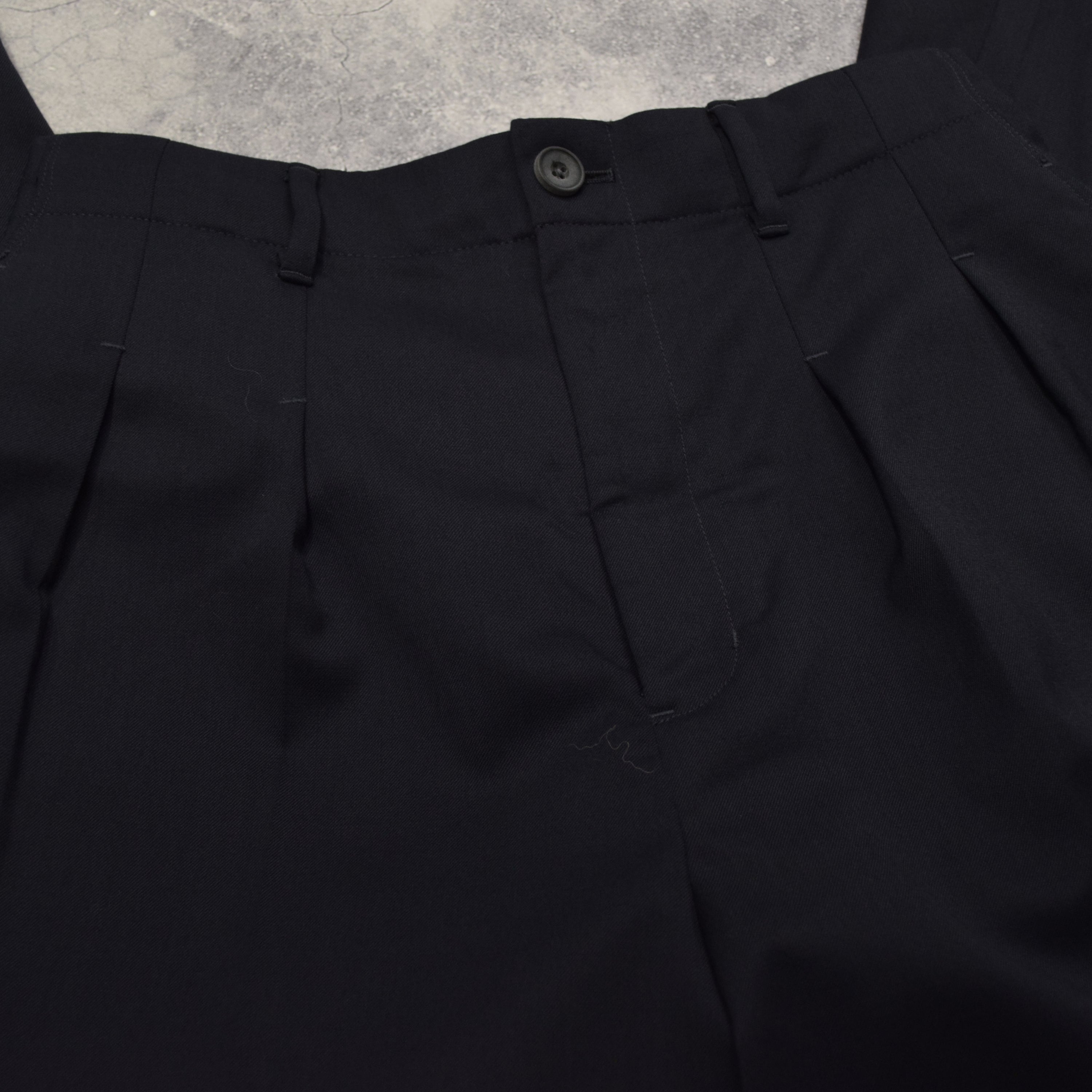Maison Special Wide Leg Pleated Pants