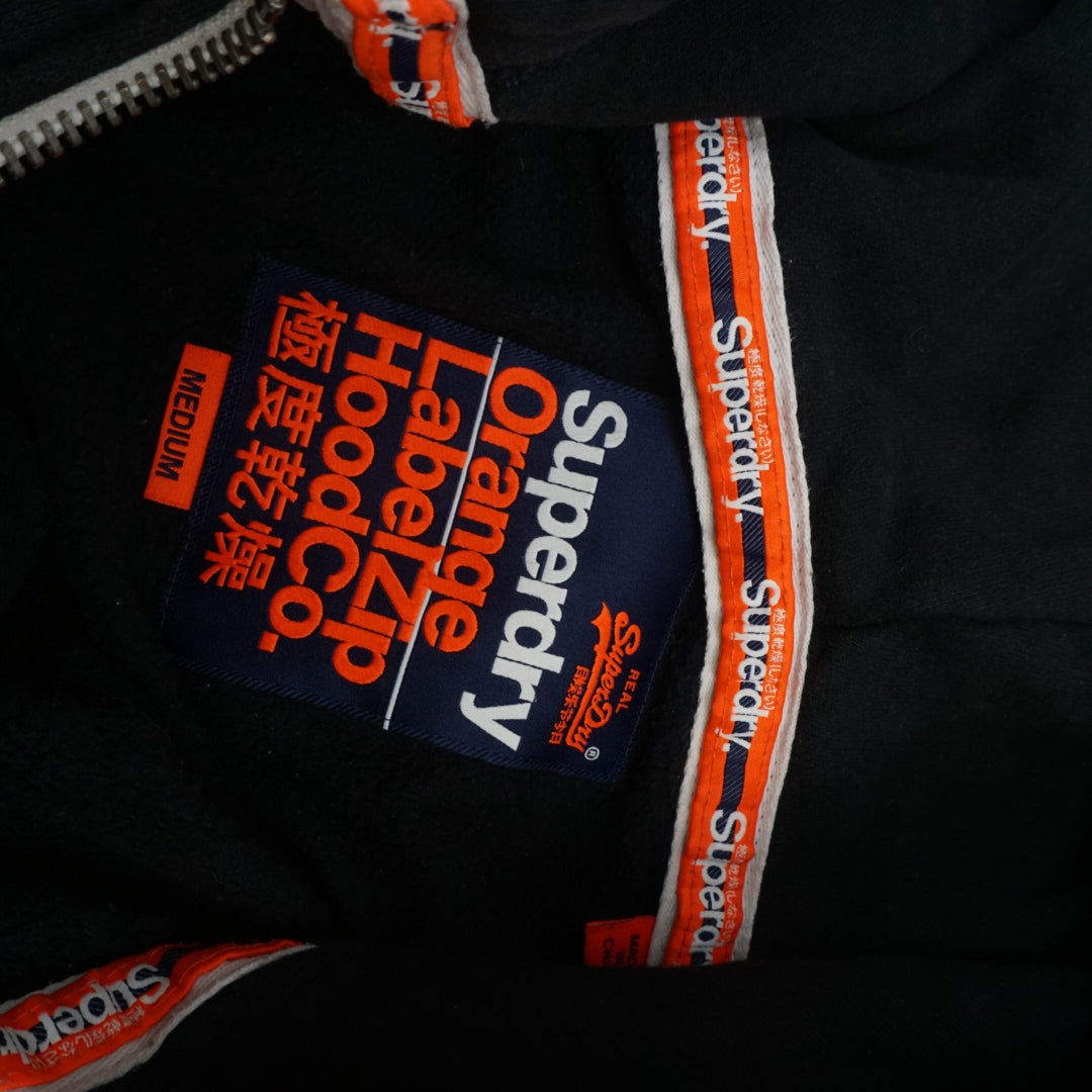 Superdry Orange Label Zip Hoodie