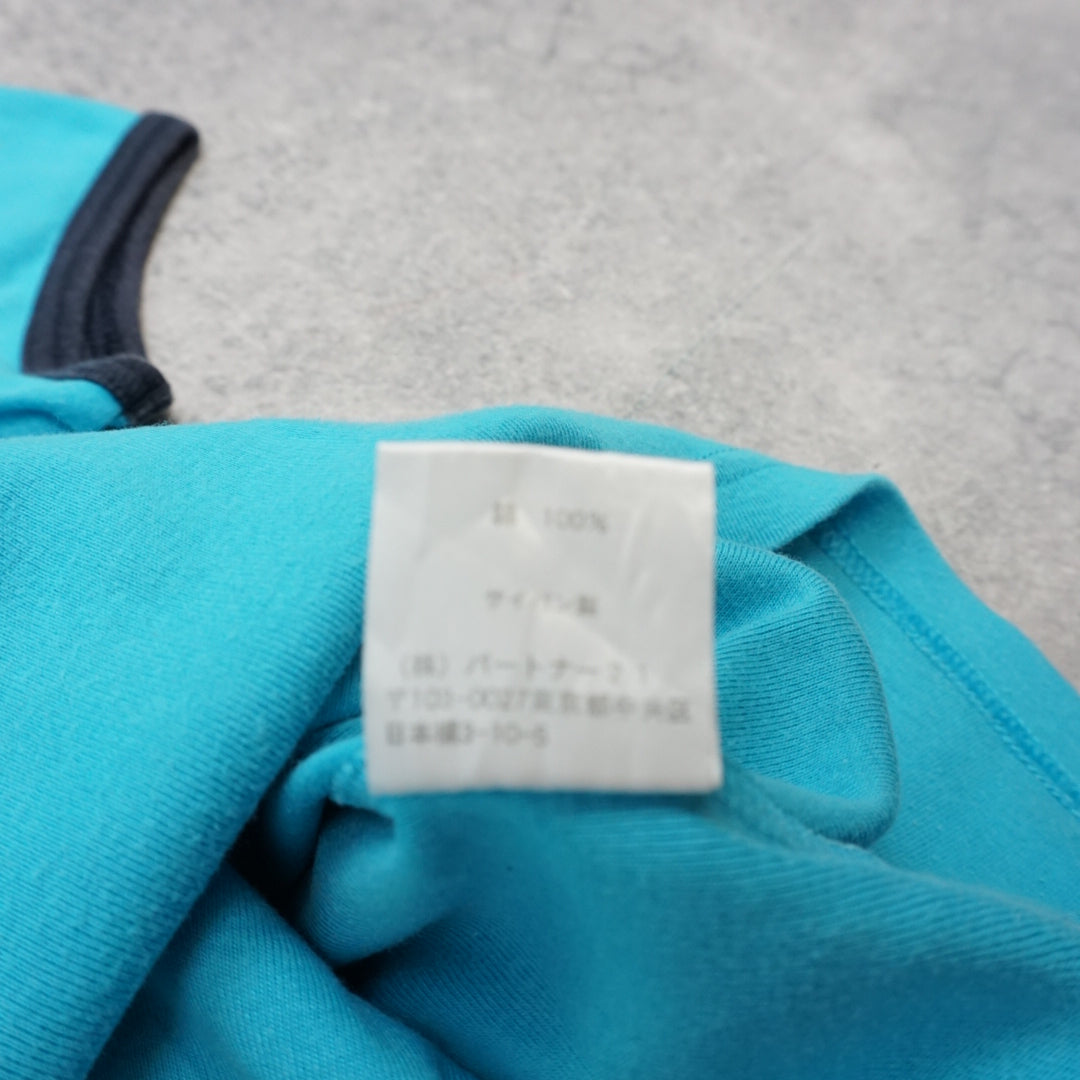 90s Polo Jeans Co. Ralph Lauren Spellout Ringer Cropped T-Shirt