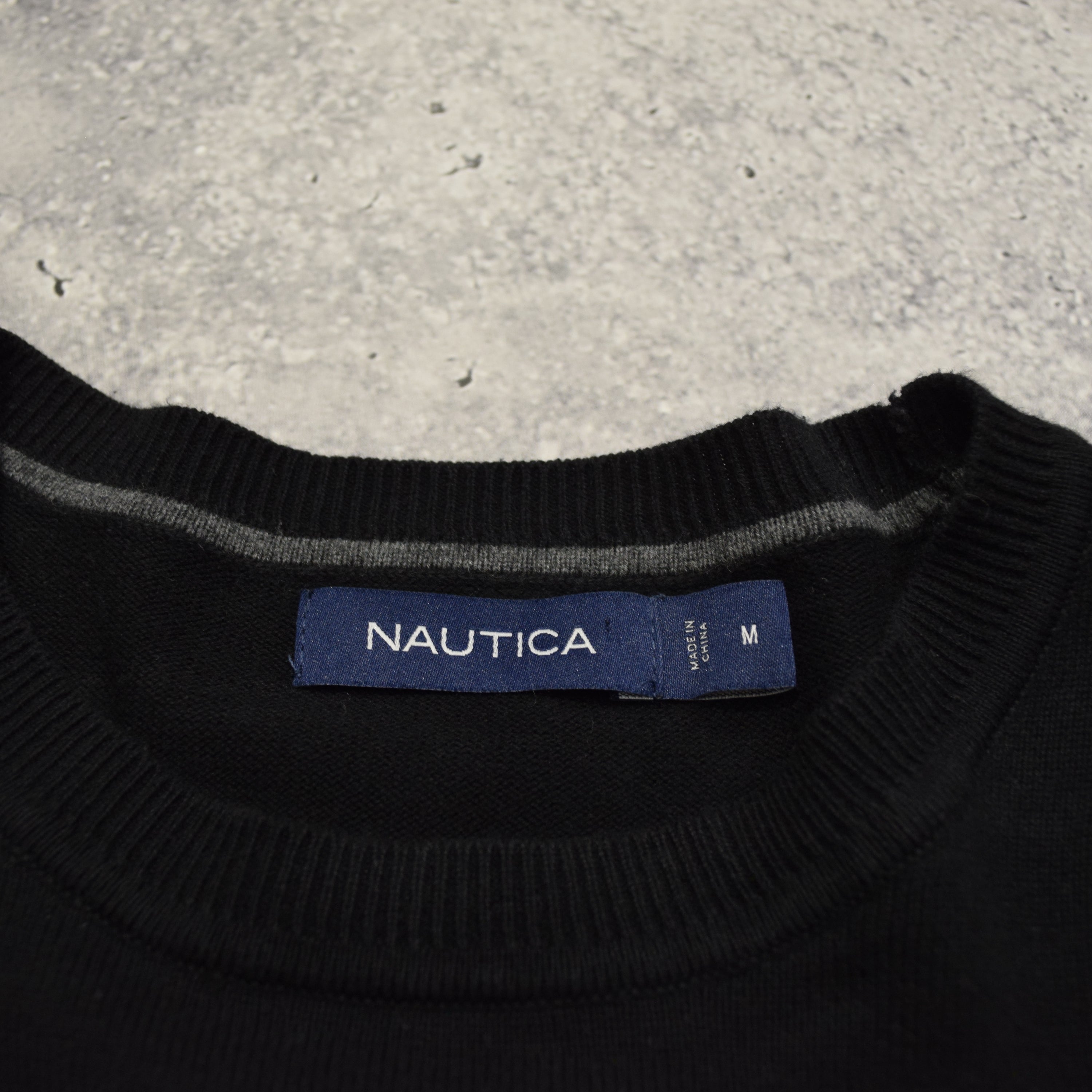 Modern Nautica Classic Striped Crewneck