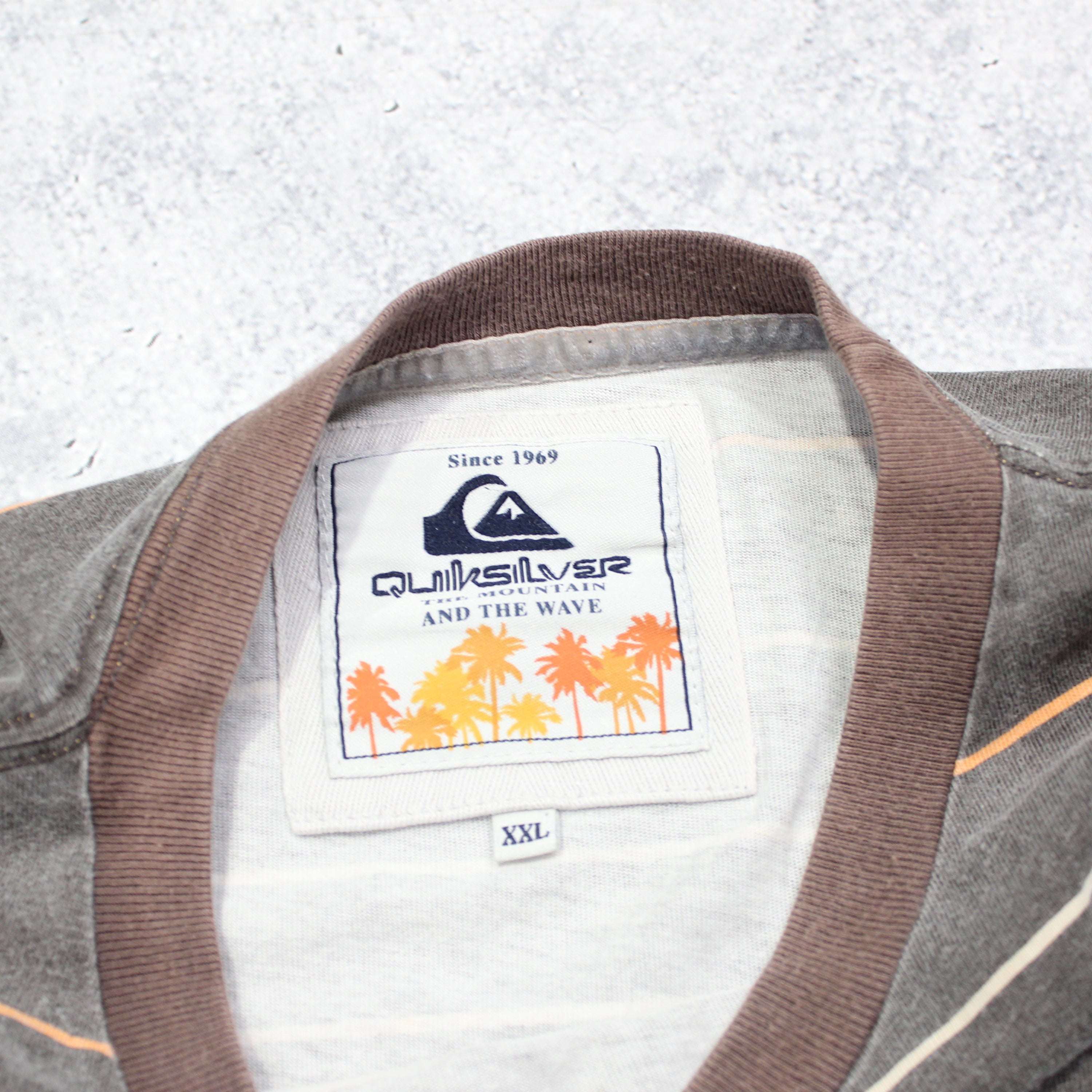 Quiksilver Striped Pocket T-Shirt