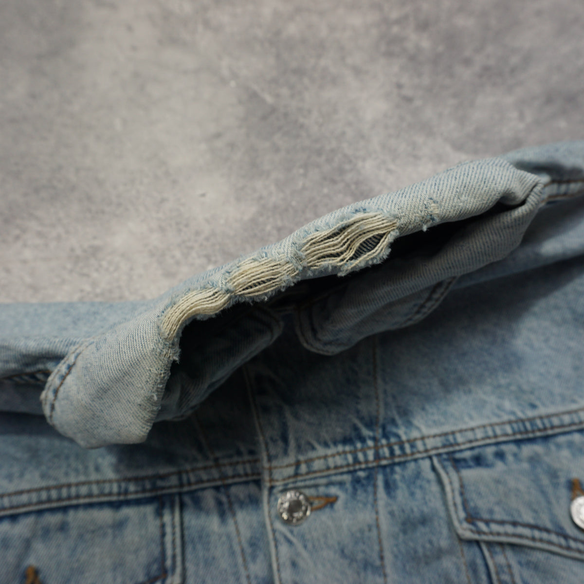2000s Holiday Denim Jacket