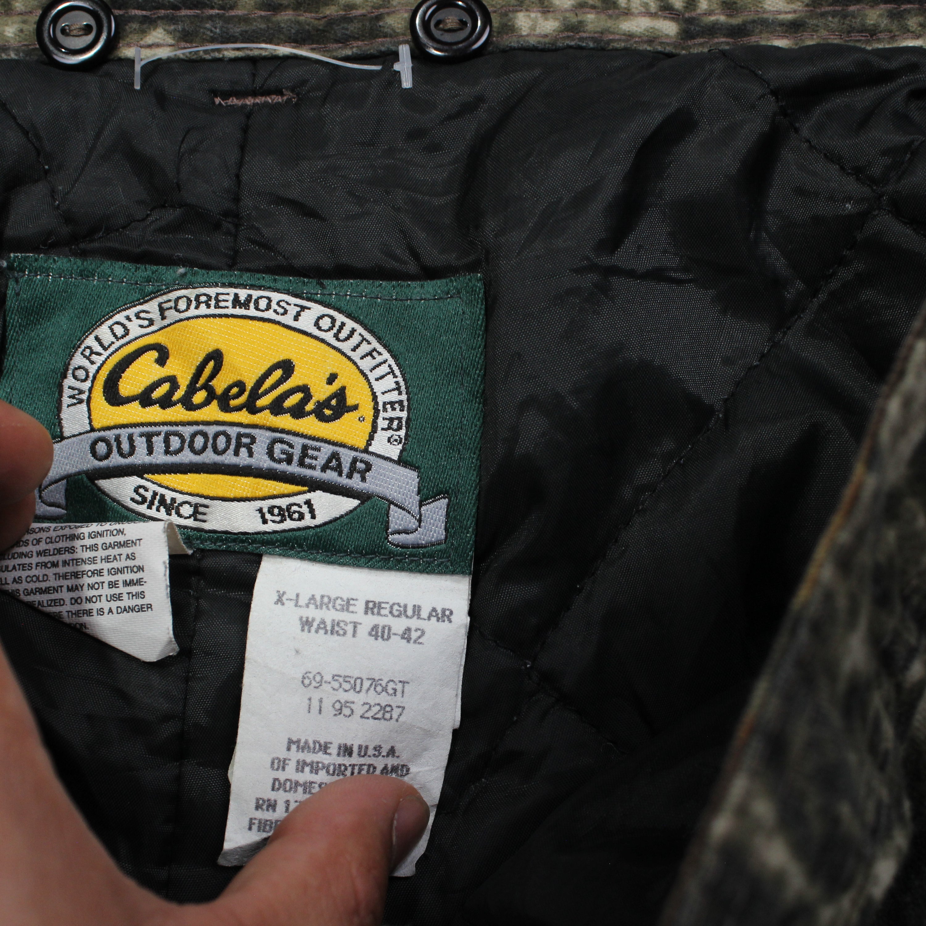 Cabela's Outdoor Gear Real Tree Insulated Pants