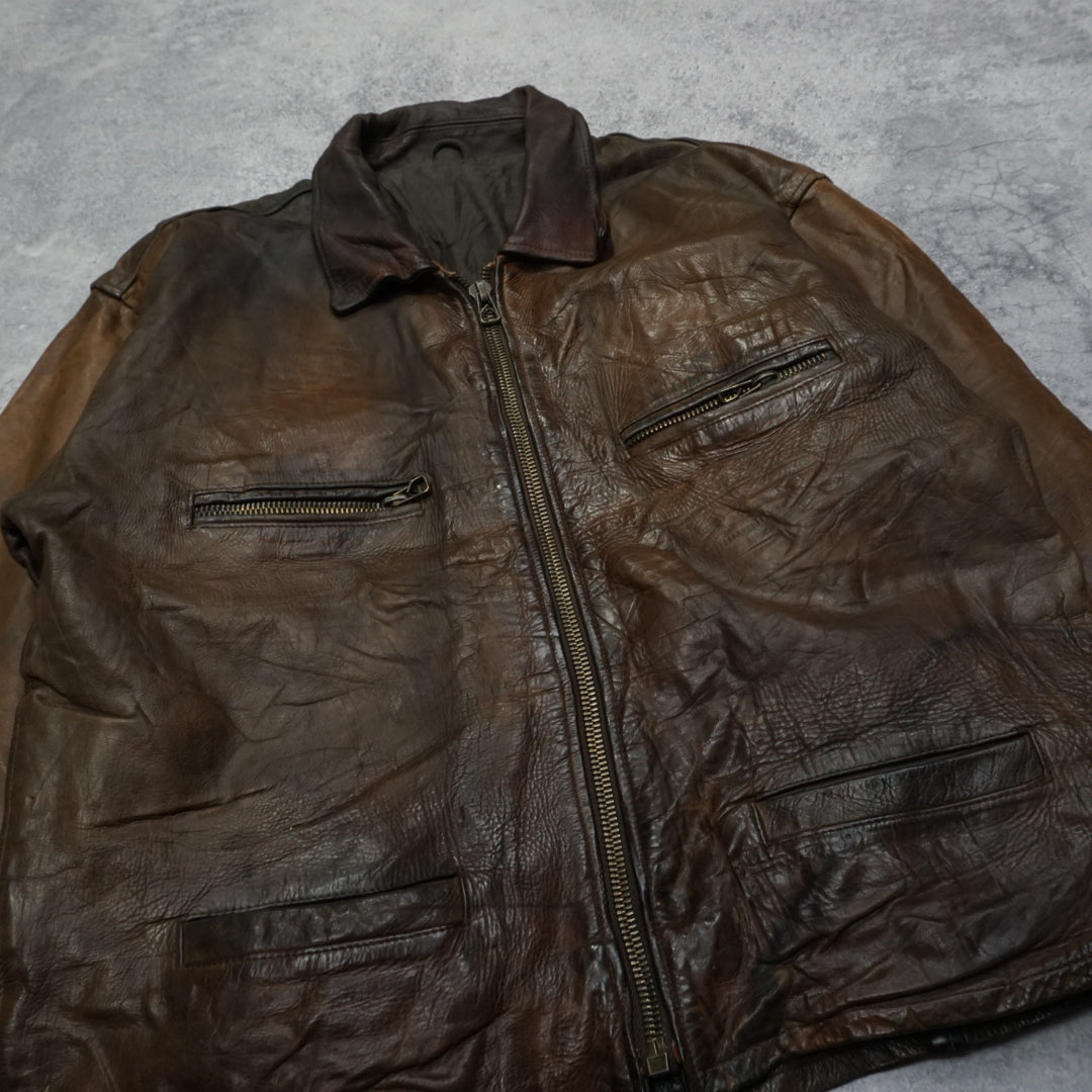 90s Mac Douglas Leather Jacket
