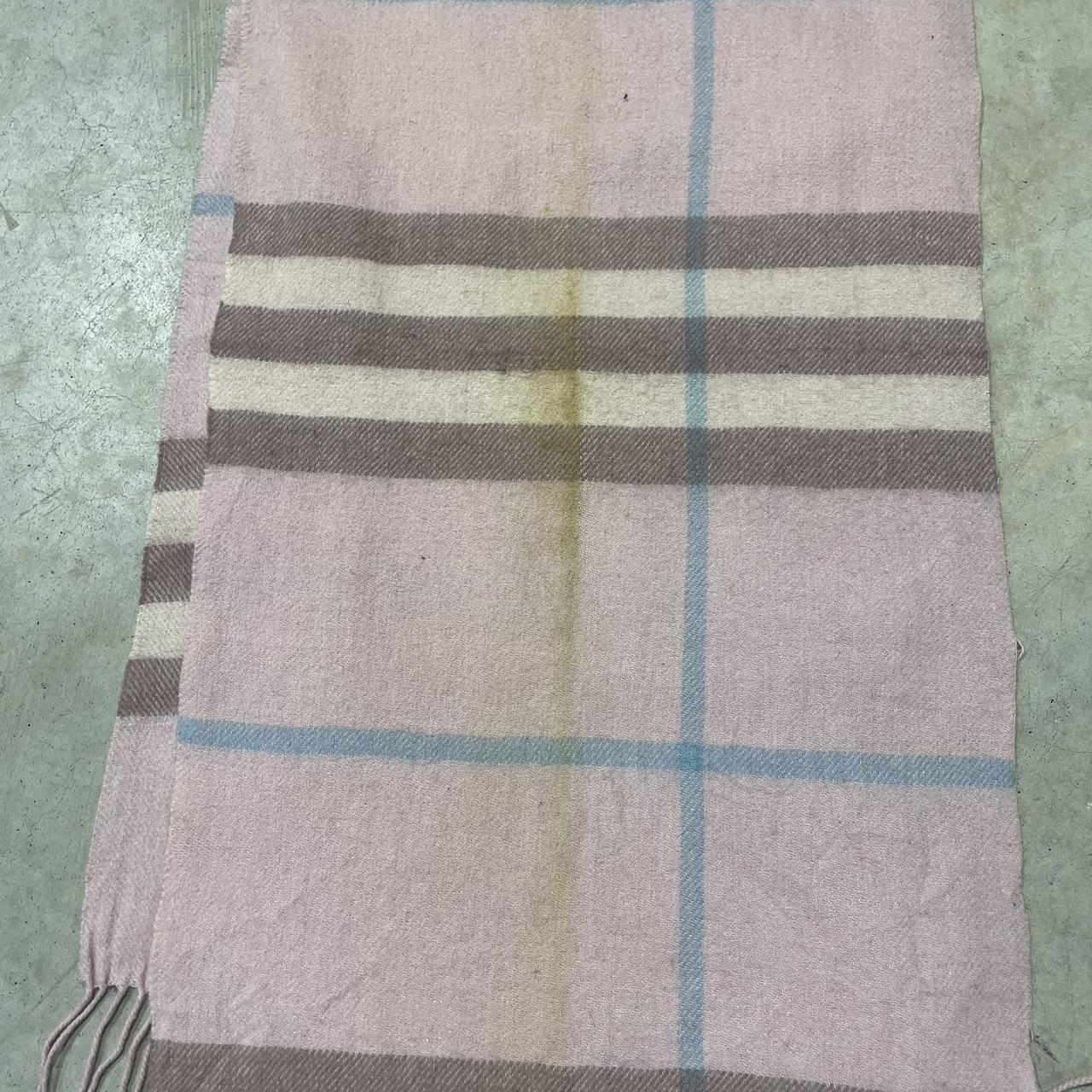 2000s Burberry Striped Scarf