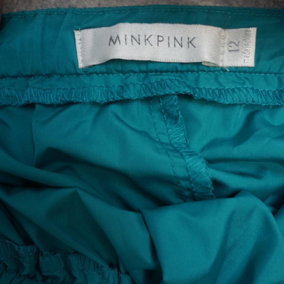 Minkpink Ruffle Babydoll Top