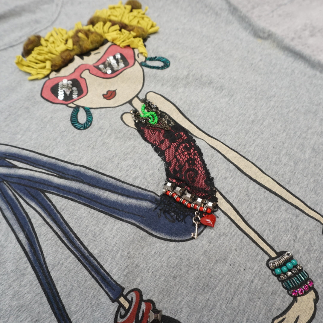 2000s Robyn Embellished Graphic T-Shirt
