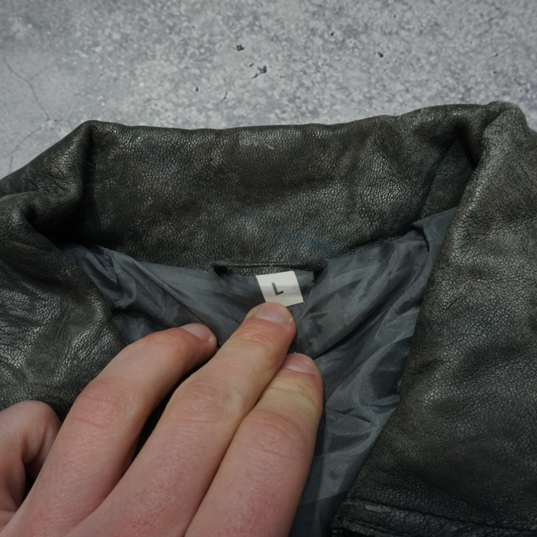 2000s Leather Jacket