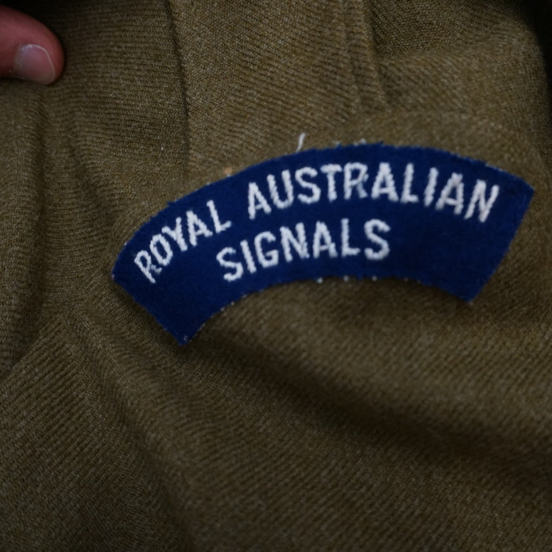 Australians Signals Embroidered Military Jacket