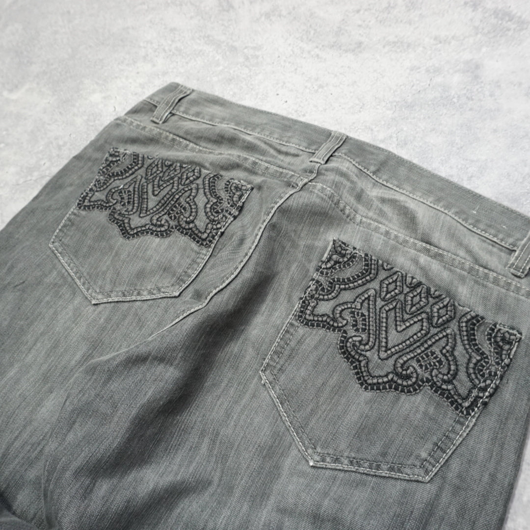 2000s Avirex Embroidered Jeans
