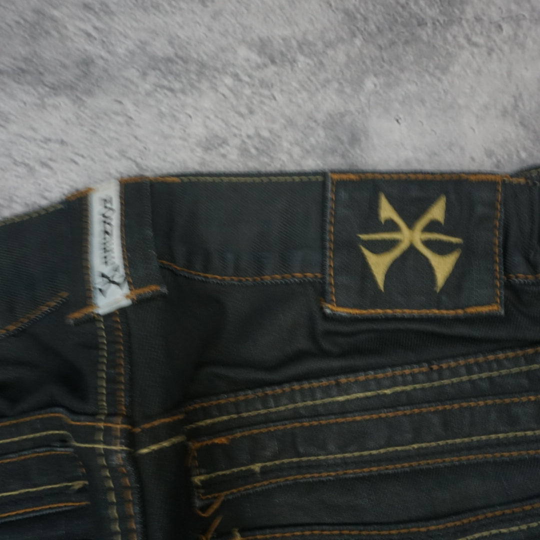 2000s Hornee Jeans Dark Wash Contrast Stitch Jeans