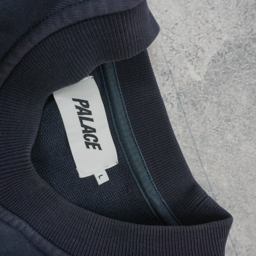 Palace Blazed Drop Shoulder Sweater Crewneck