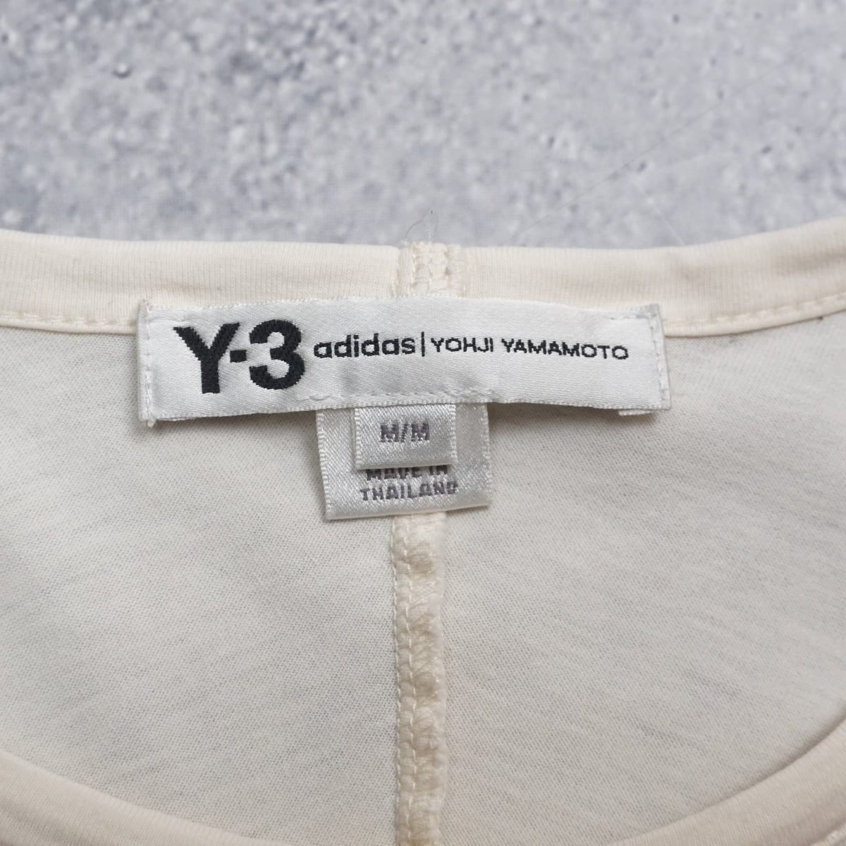 Y3 Yohji Yamamoto White Longsleeve Top