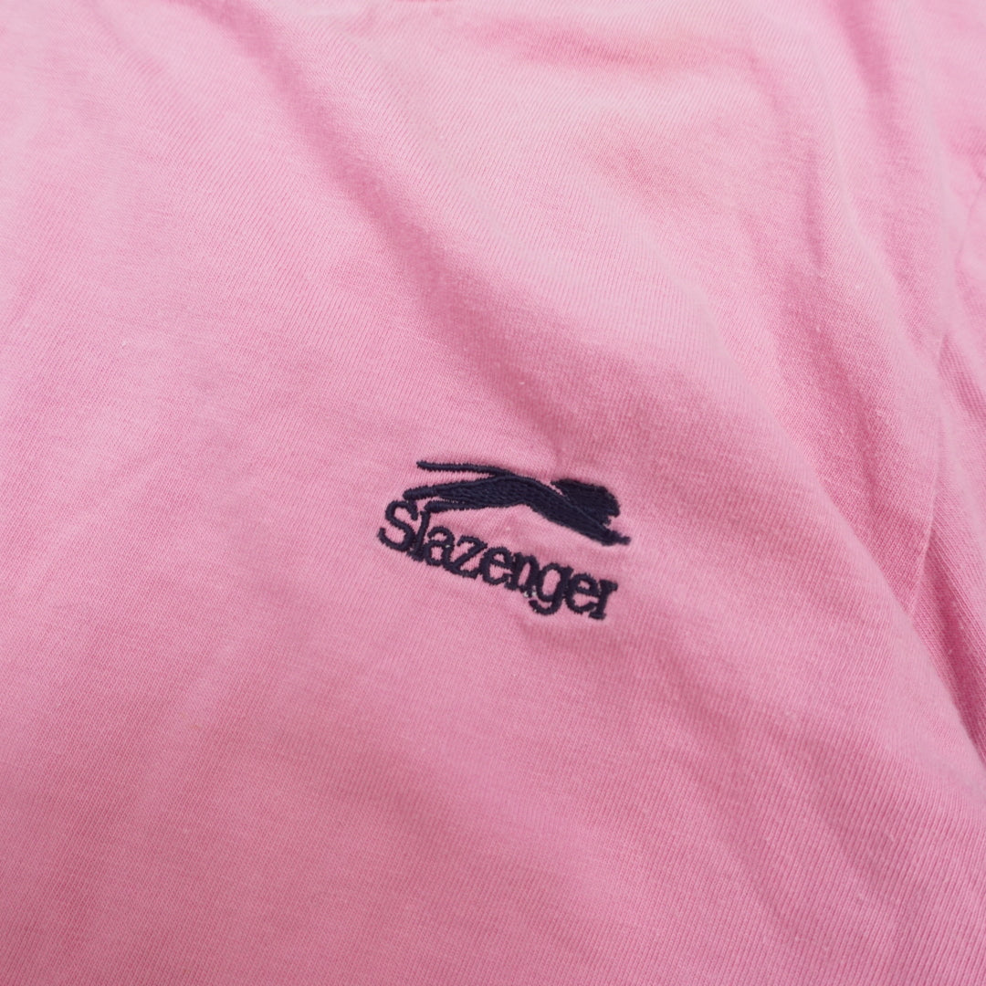 2000s Slazenger Sheer Pink Top