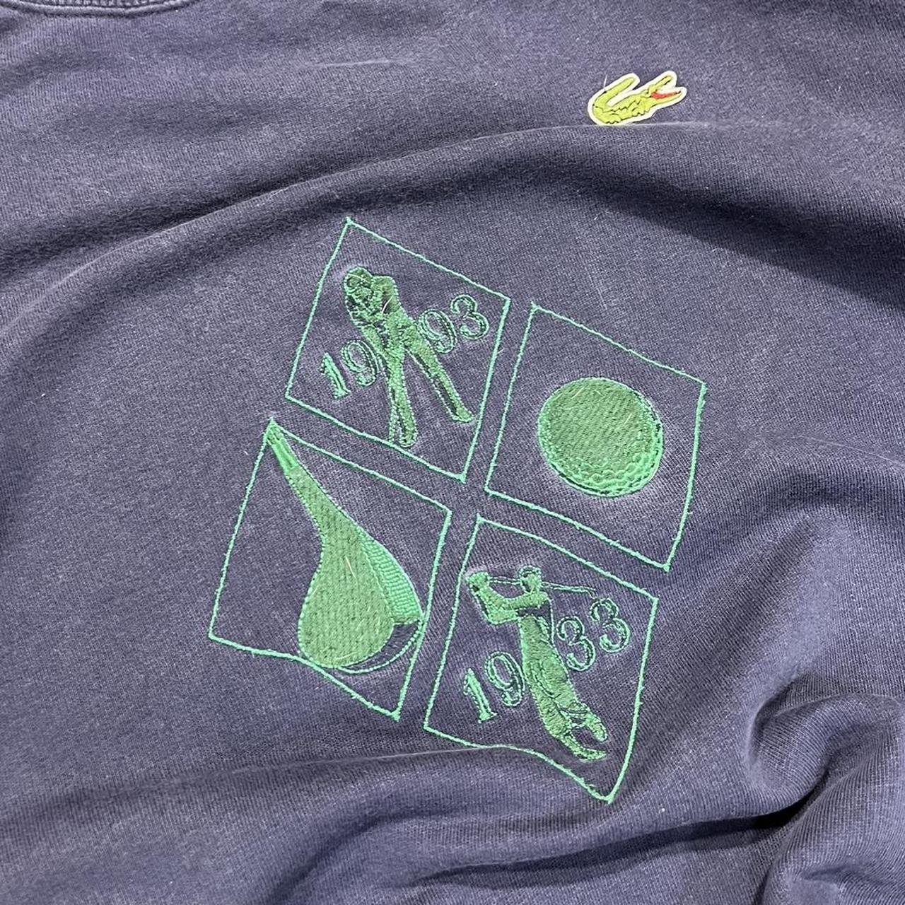 90s Lacoste Graphic Crewneck Jumper