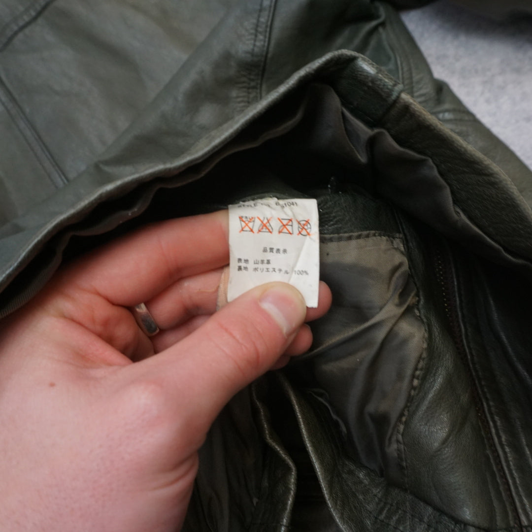 2000s Avirex Leather Jacket