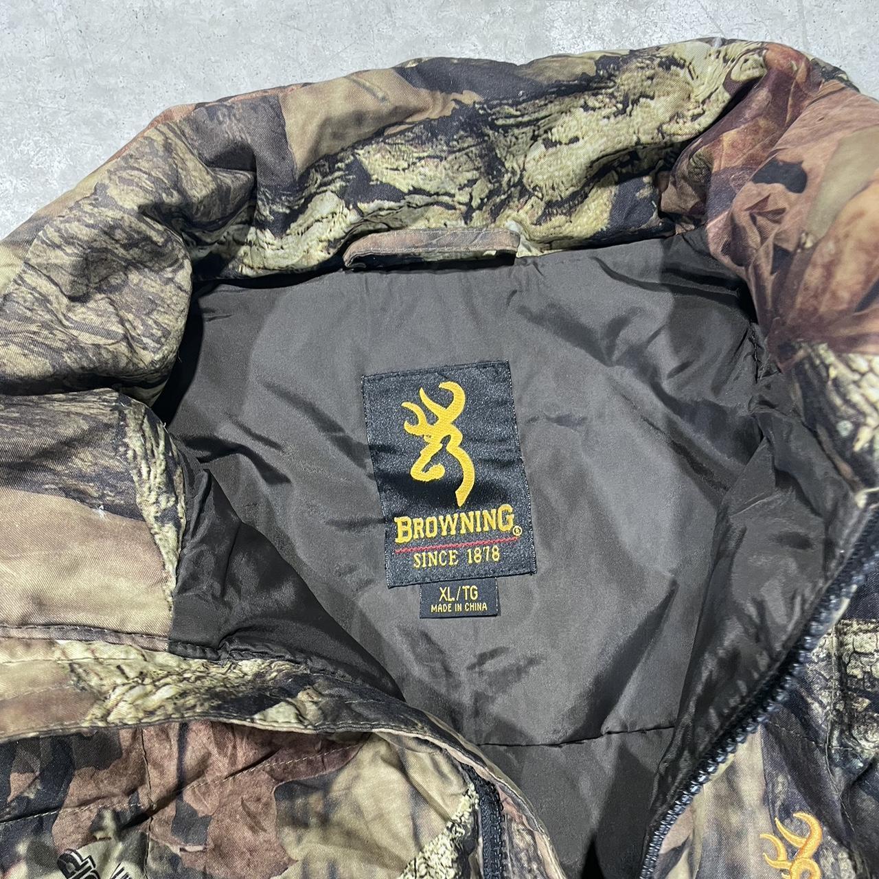 2000s Browning Camo Puffer Jacket