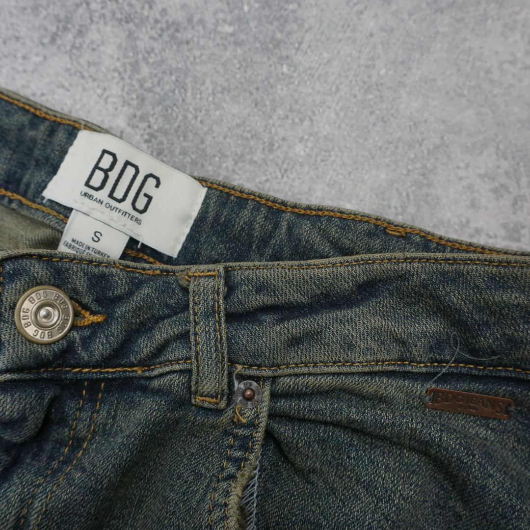 2000s Urban outfitters Flared Denim Skirt