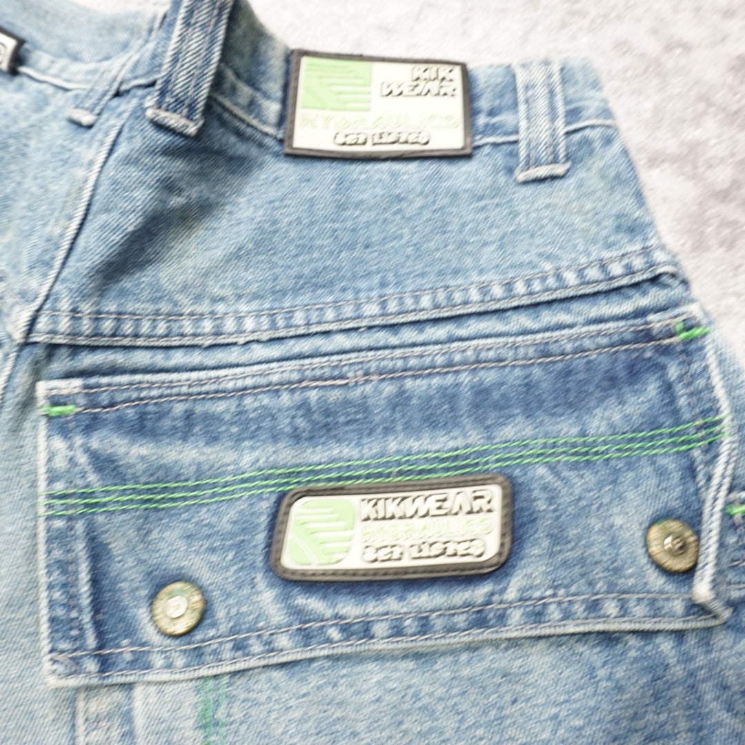 2000s Kik Wear Hydraulics Wide Leg Jeans