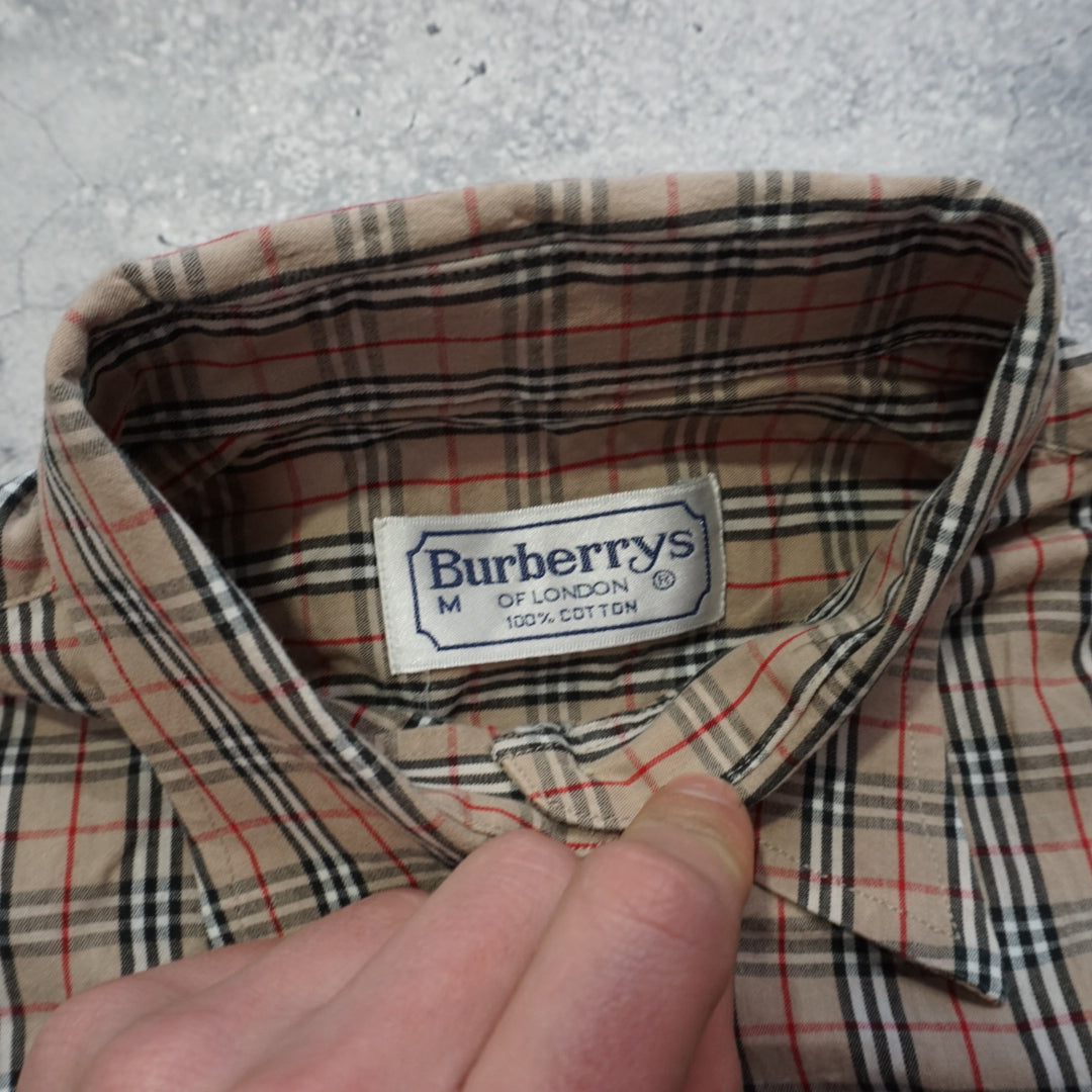 90s Burberrys Button Up