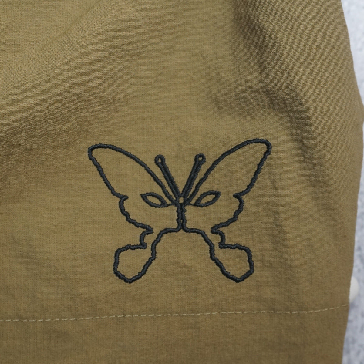 PAM Bow Tie Detail Embroidered Butterfly Mini Skirt