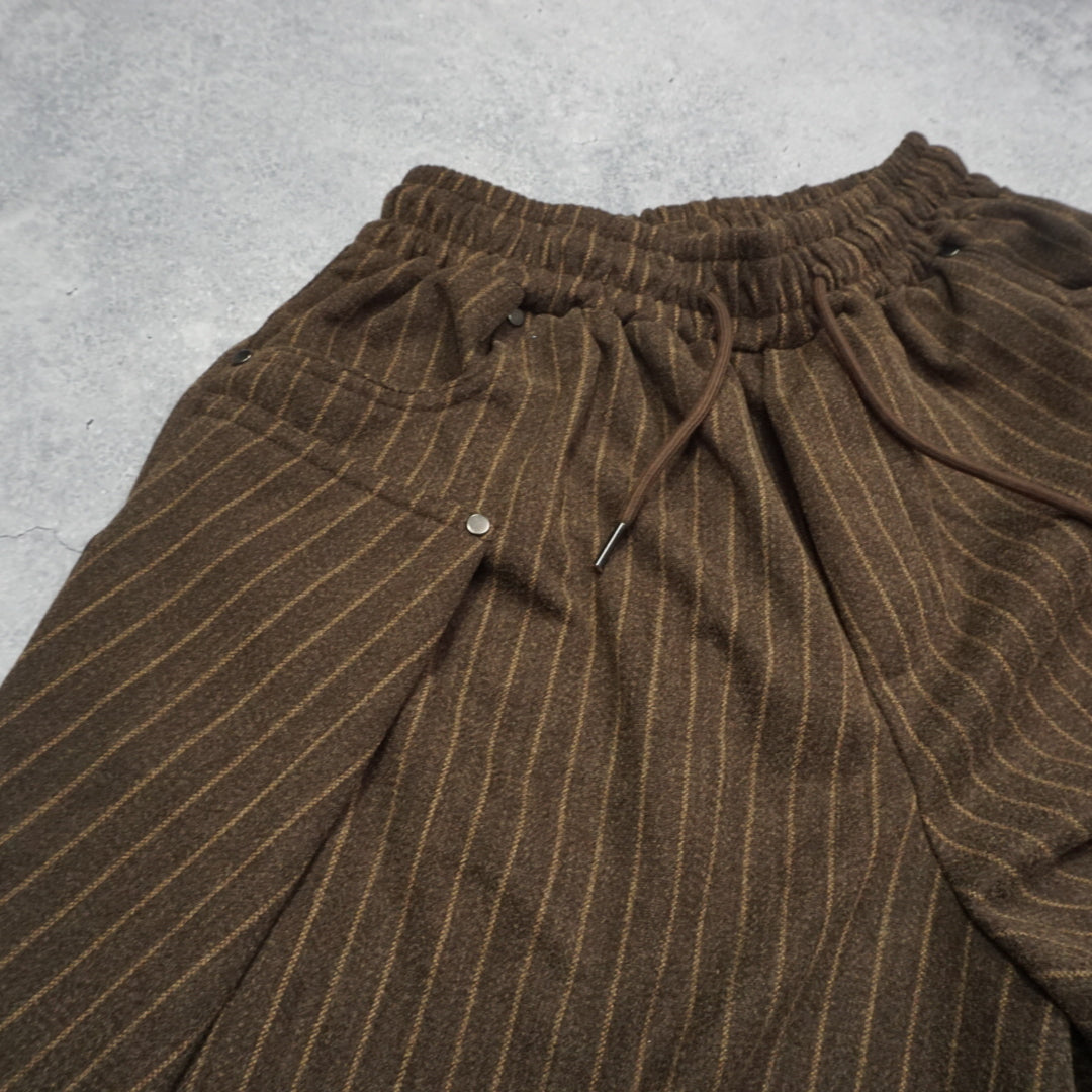 Gather Wide Leg Pants