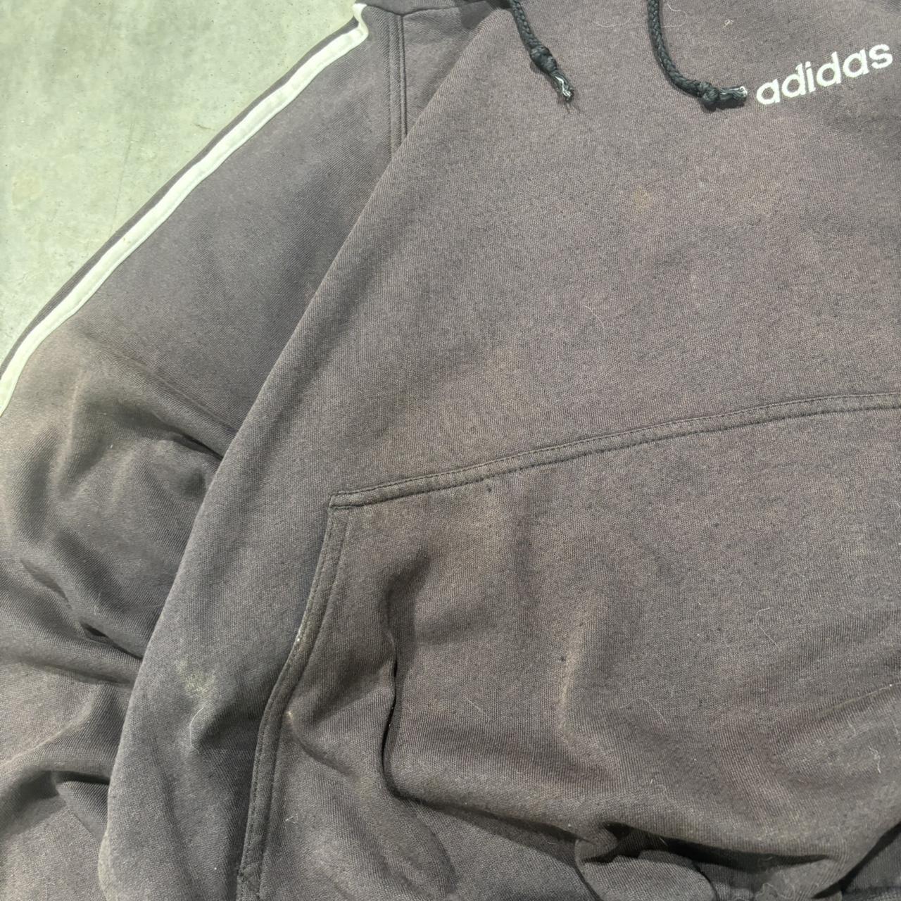 90s Adidas Oversized Hoodie