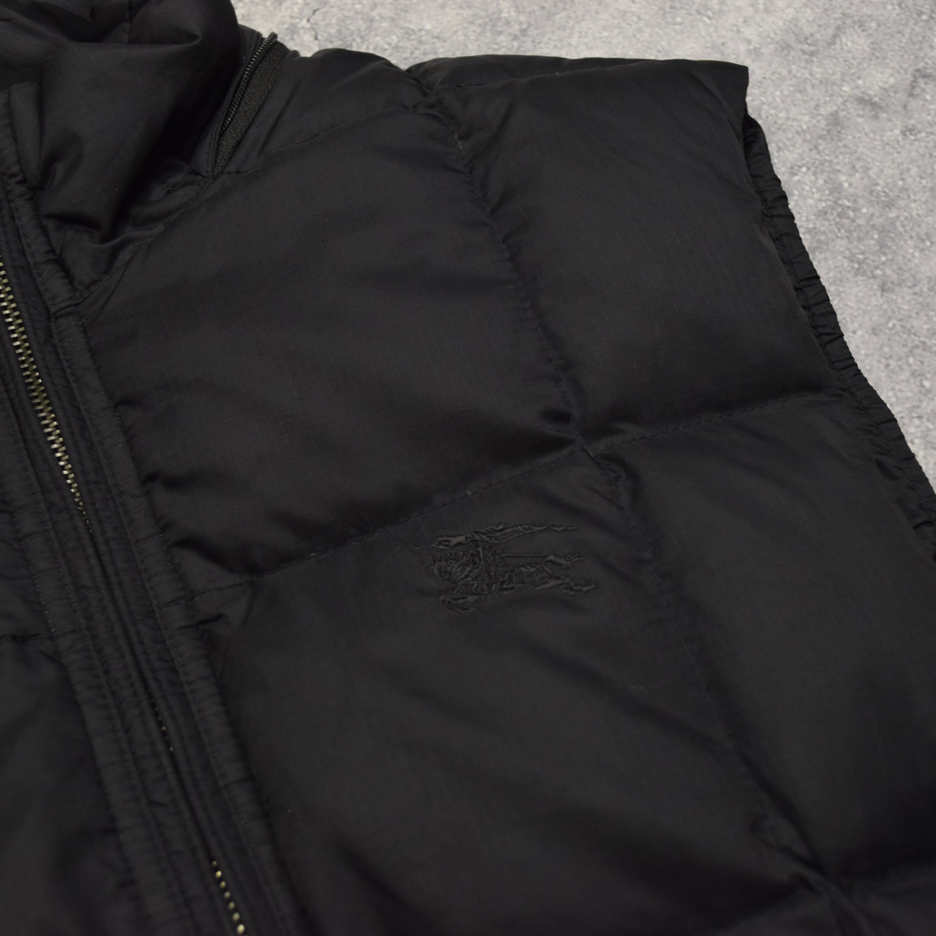 2000s Burberry Brit Puffer Vest