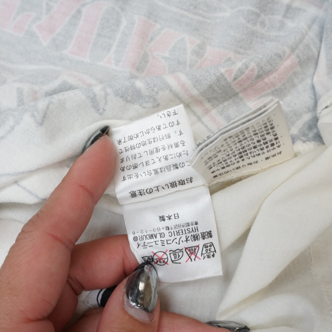 2000s Hysteric Glamour Casino Marilyn Graphic T-Shirt
