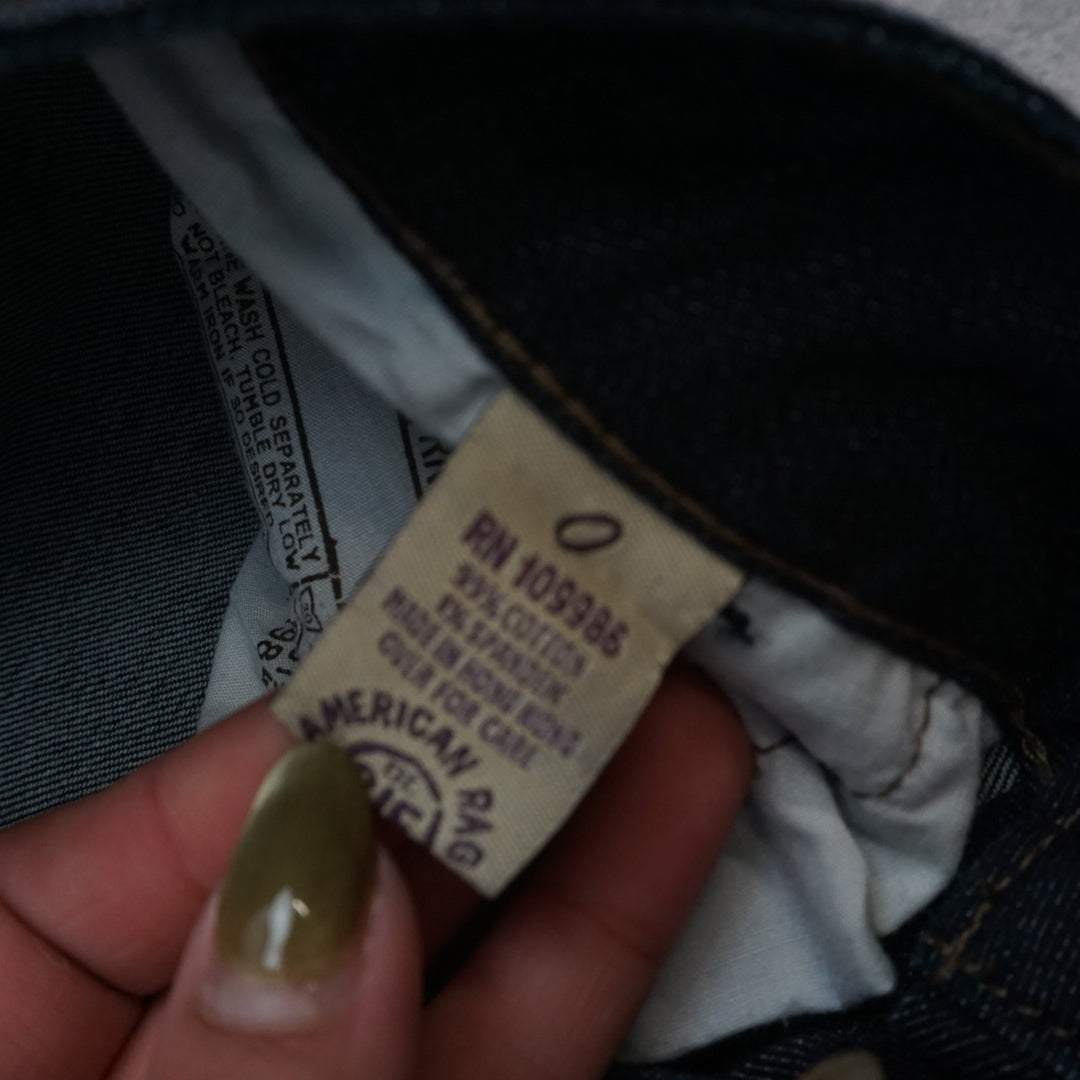 2000s American Rag Cie Flare Dark Wash Jeans