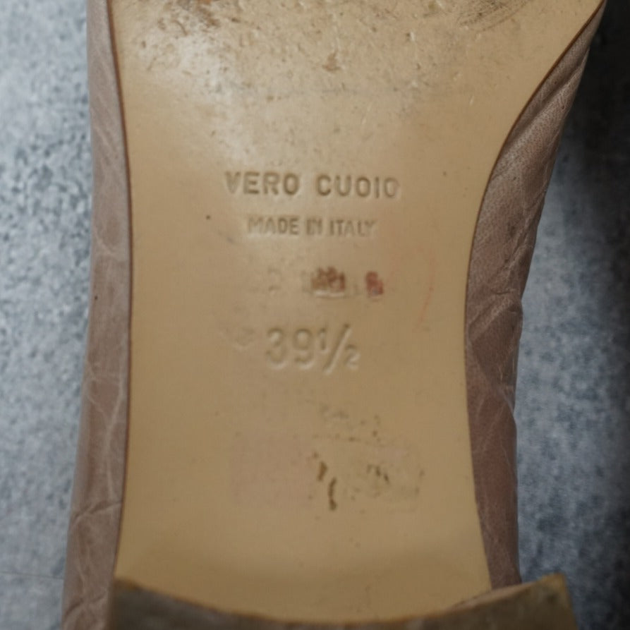 Vero Cuoio Lace Ballet Shoes