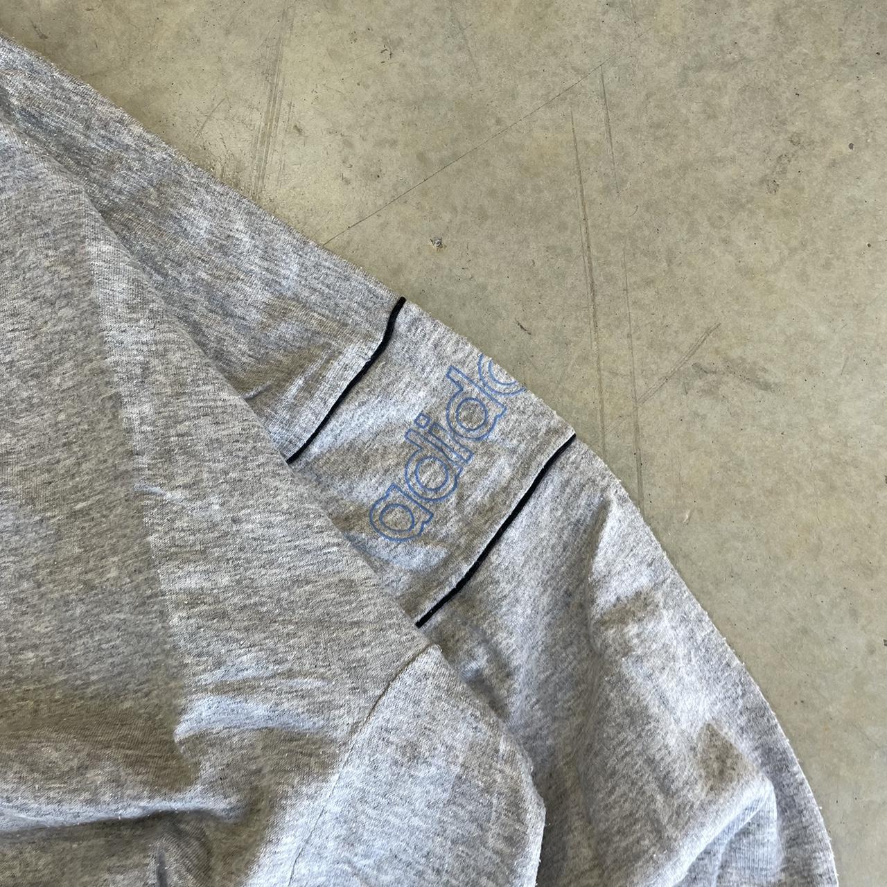 80s Adidas Oversized Crewneck Sweater