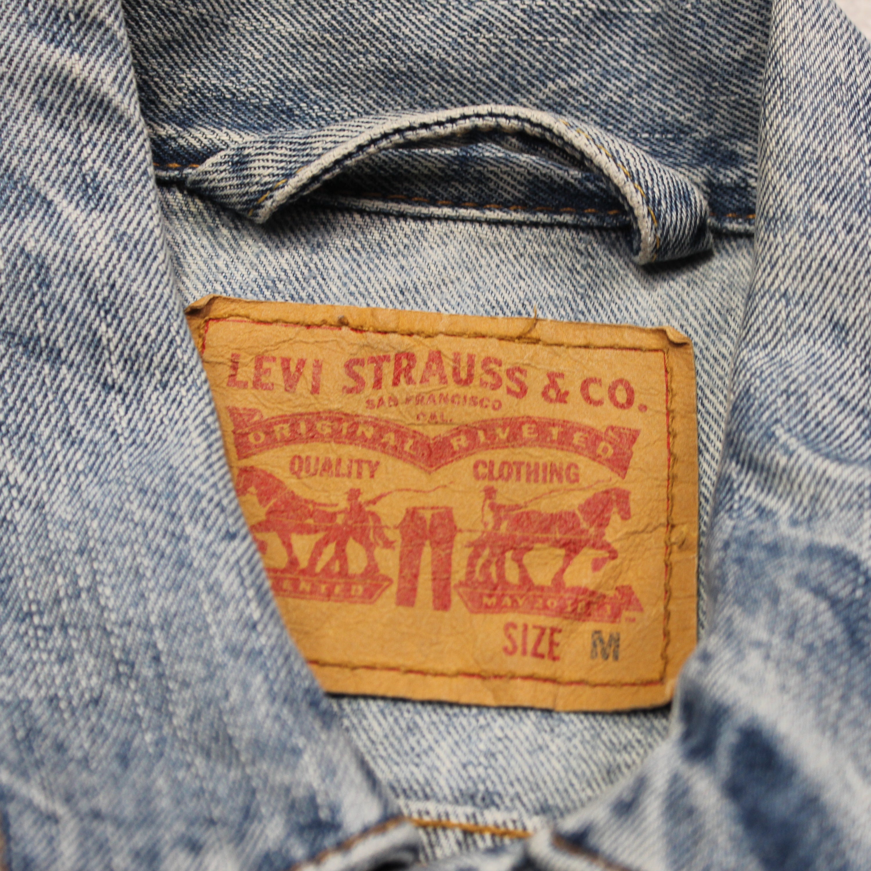 80s Levis Denim Jacket