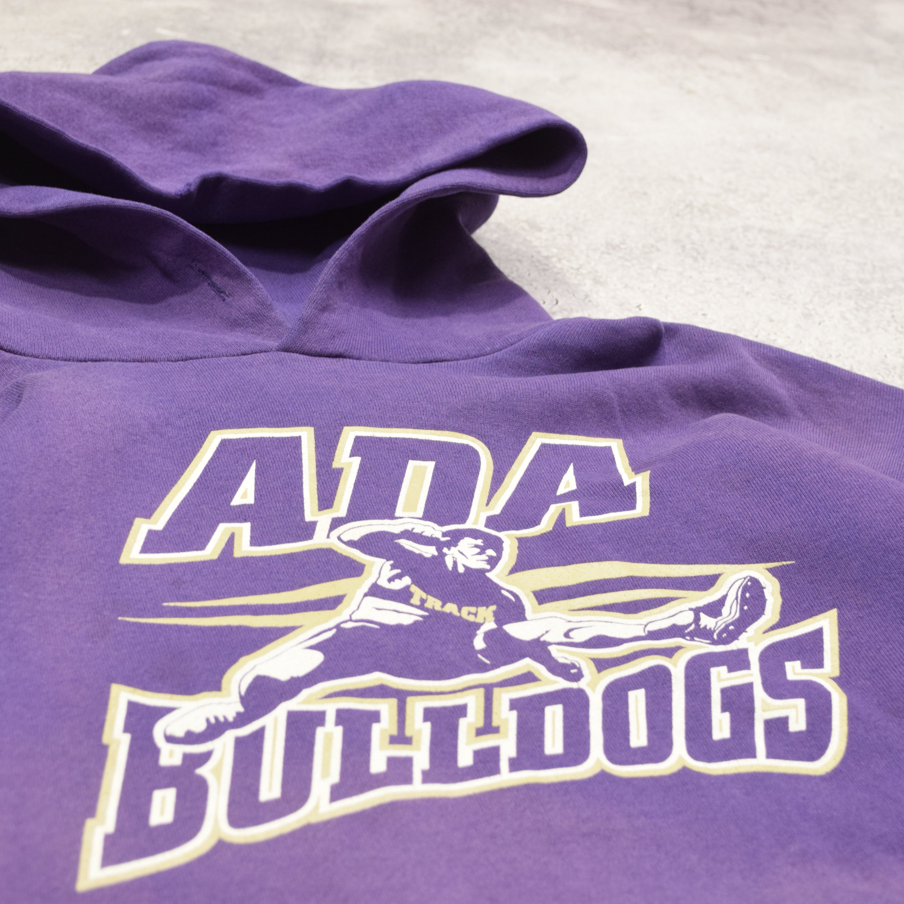 90s Russell Athletic Track Bulldogs Hoodie
