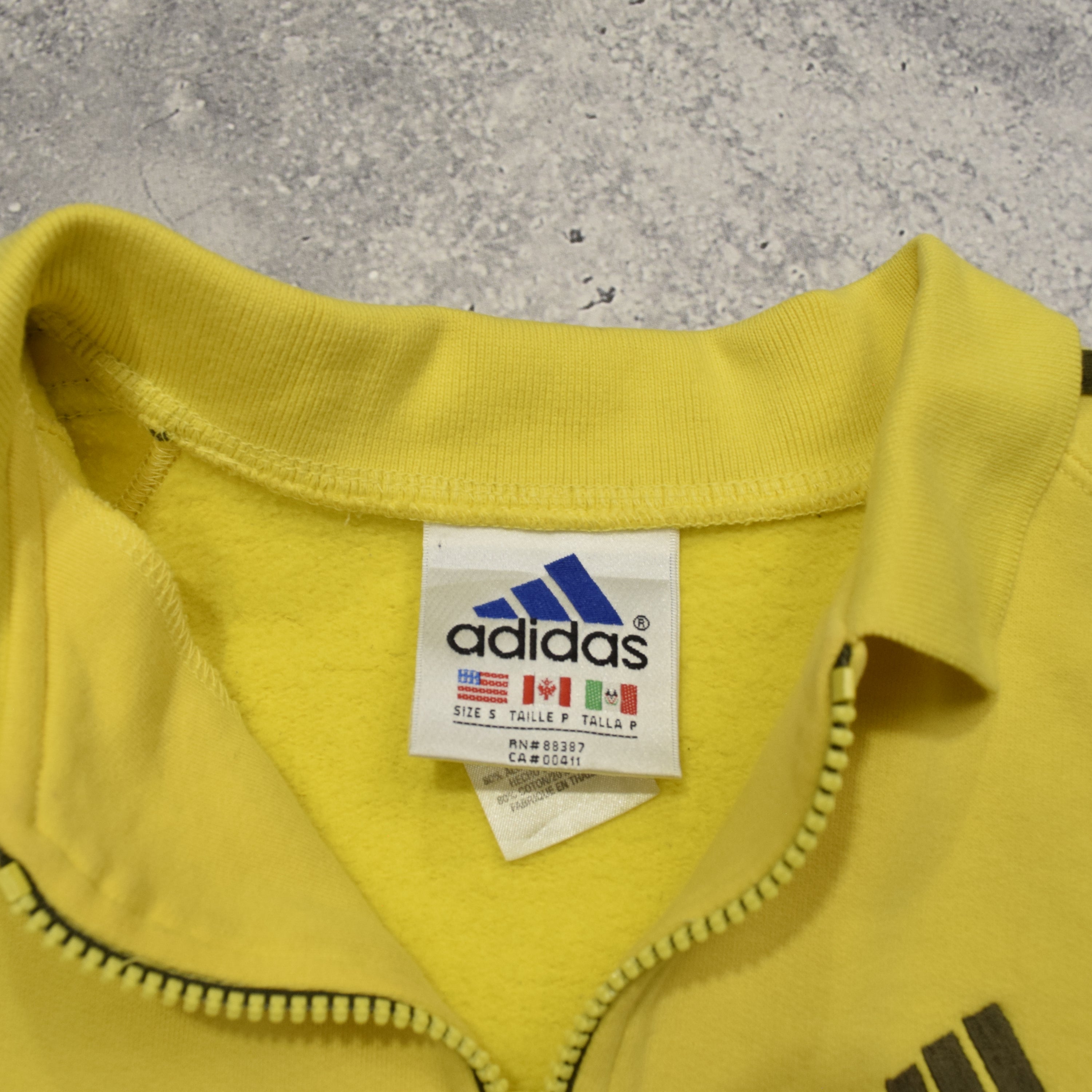 90s Adidas Quarter Zip Sweatshi