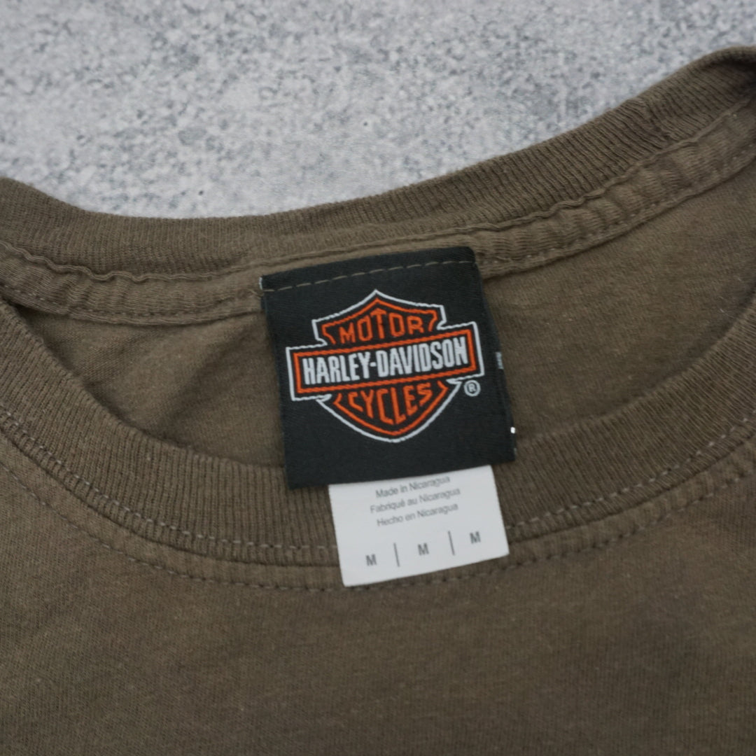 2000s Harley-Davidson Marines Alamo City Graphic T-Shirt