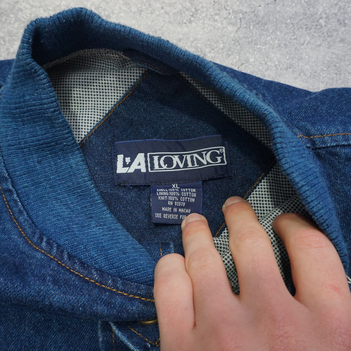 90s LA Loving Embroidered Jacket