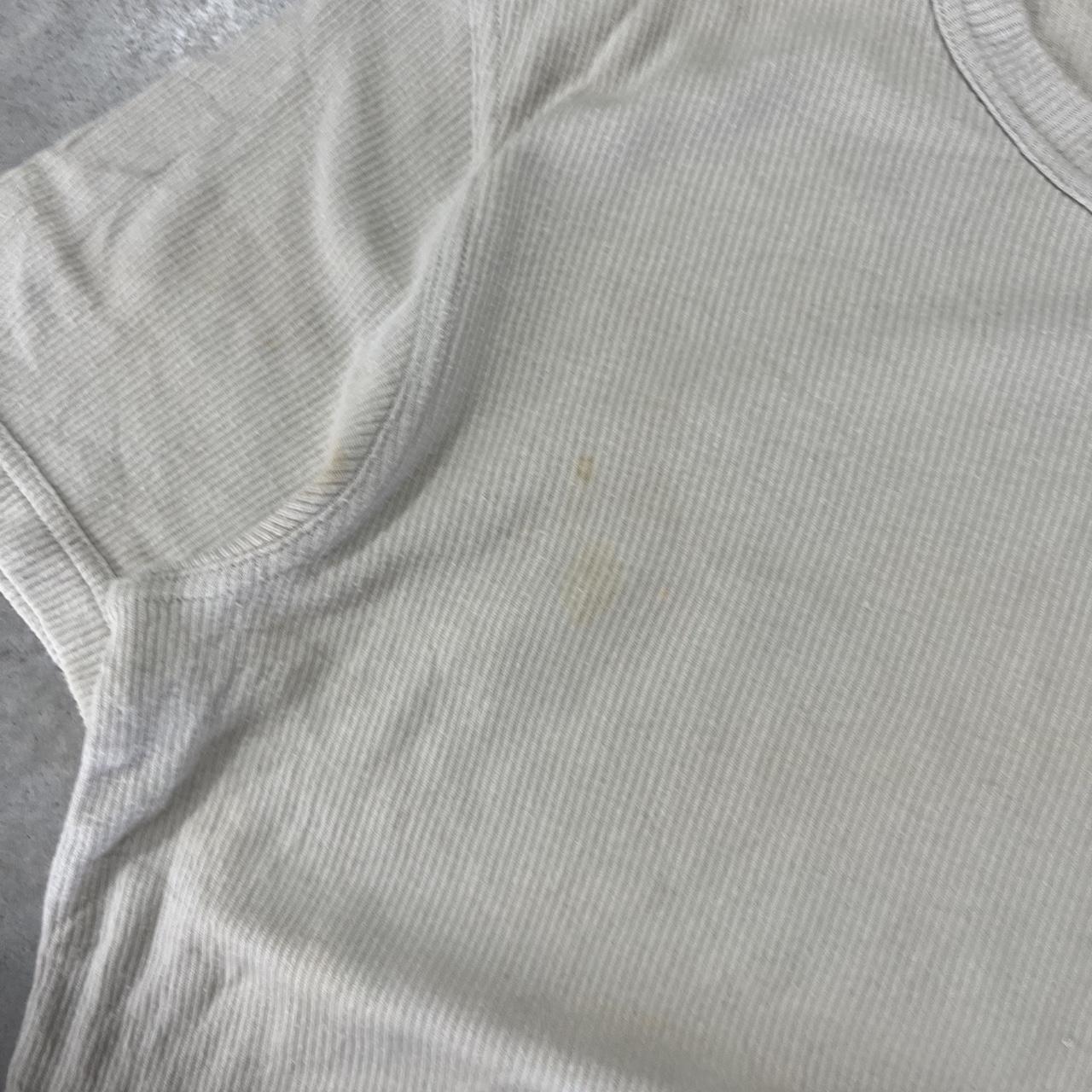 2000s Nike Ribbed T-Shirt Top