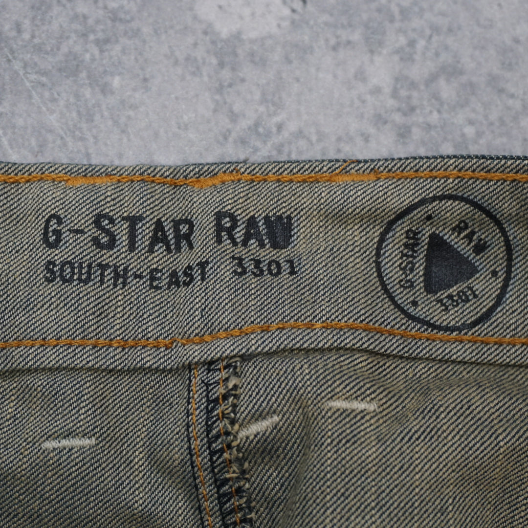 2000s G-Star Raw Buckle Jeans