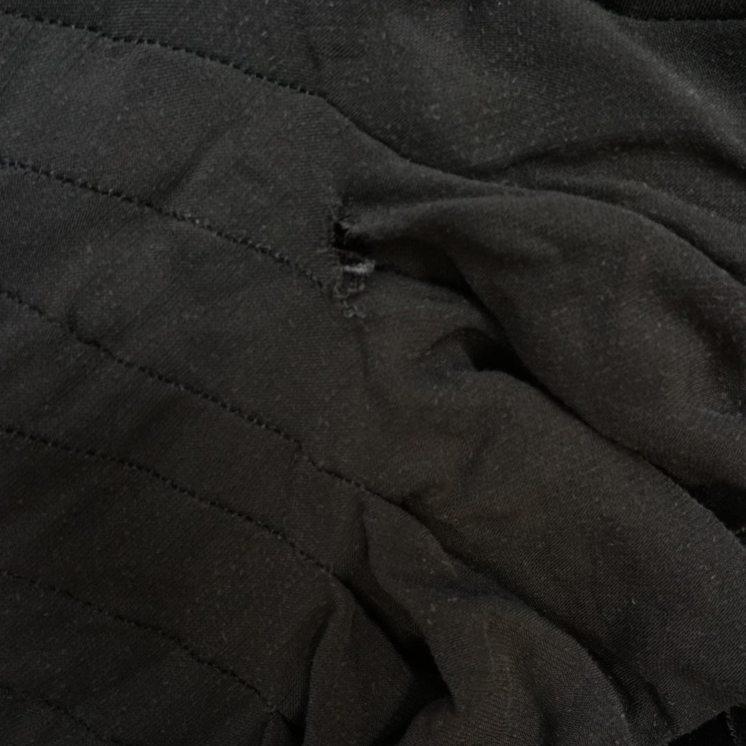 2000s Junya Watanabe Velvet Pleated Ruffle Jacket