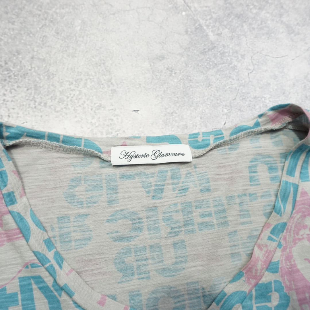 2000s Hysteric Glamour Patterned Top