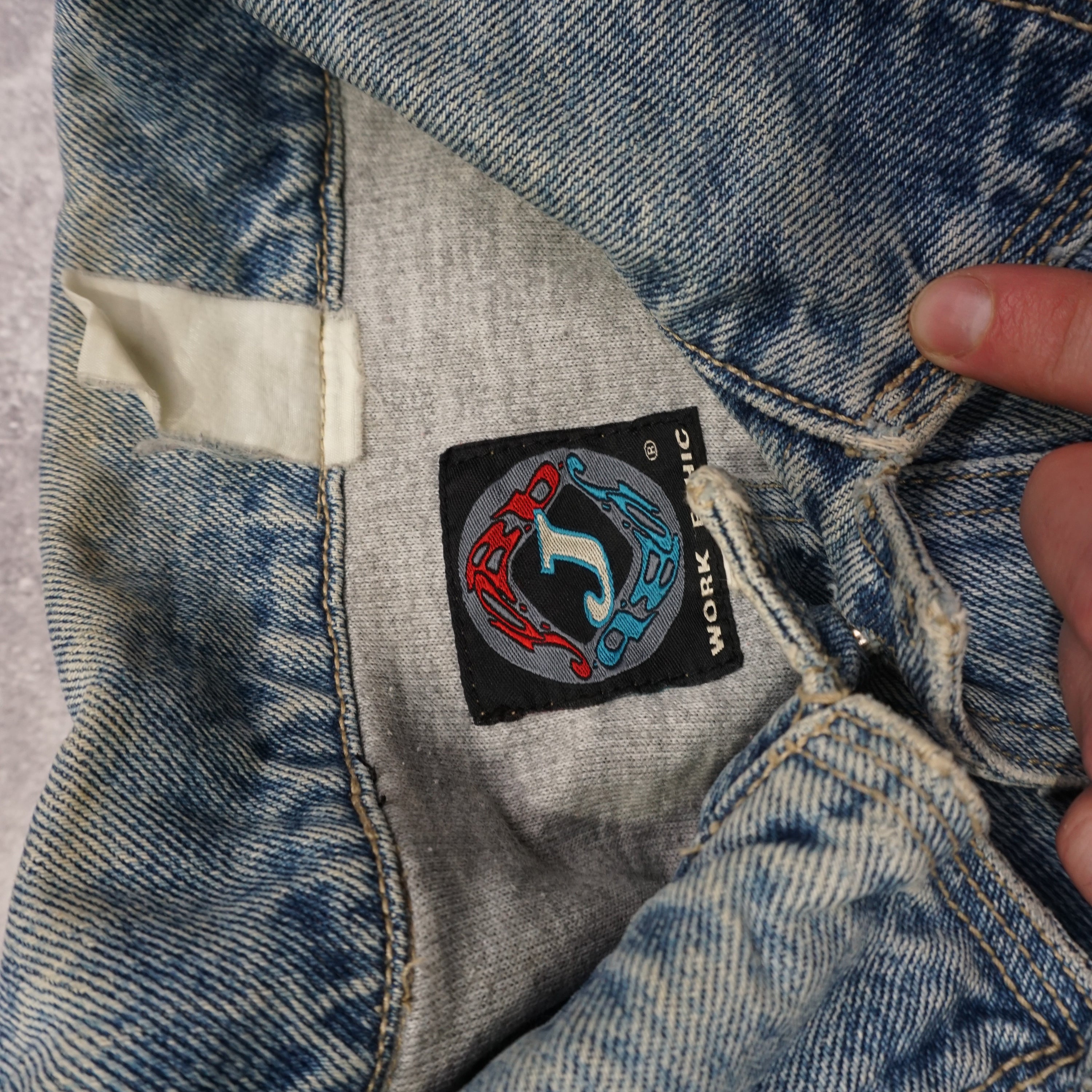 90s Blanket Lined Denim Jacket