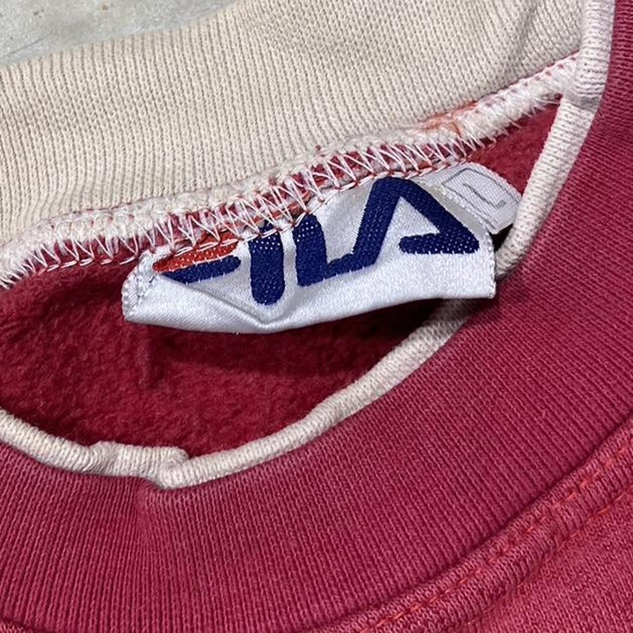 90s FILA Oversized Crewneck Jumper