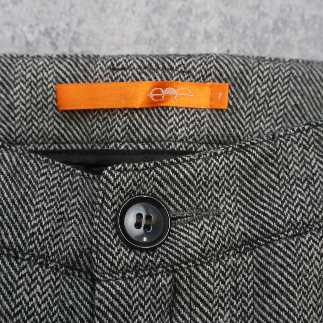 Effé Houndstooth Patterned Pants