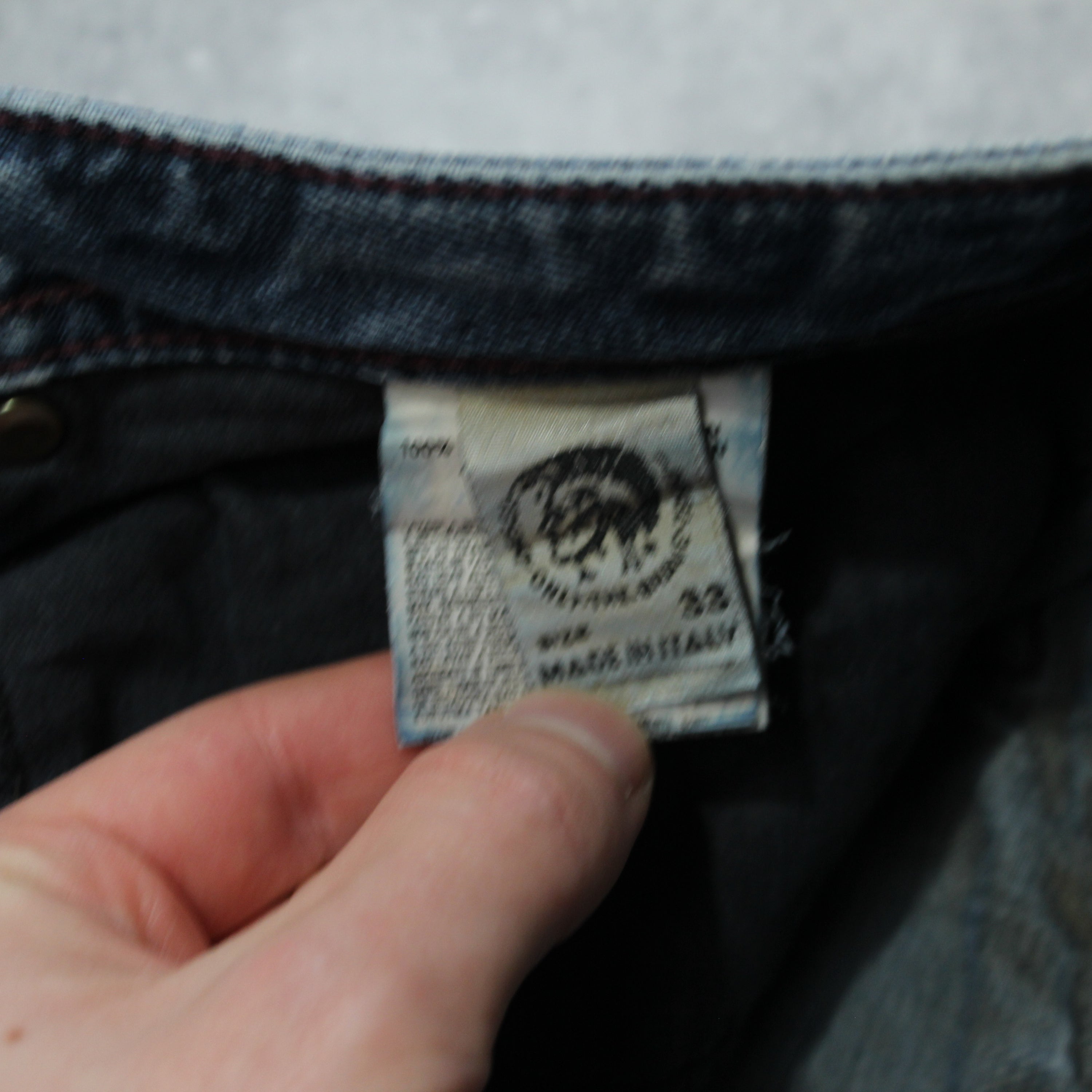 2000s Diesel Embroidered Jeans