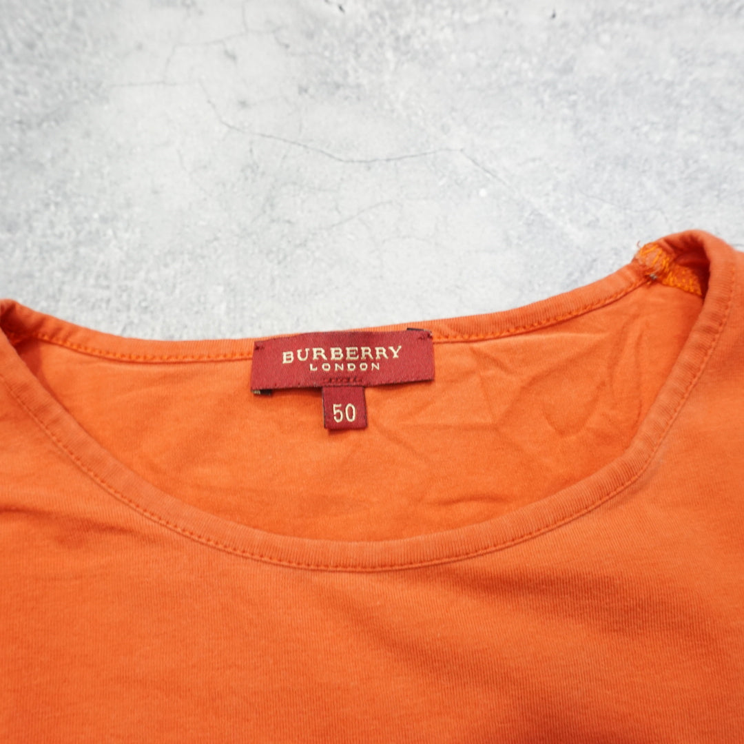 2000s Burberry Rhinestone T-Shirt