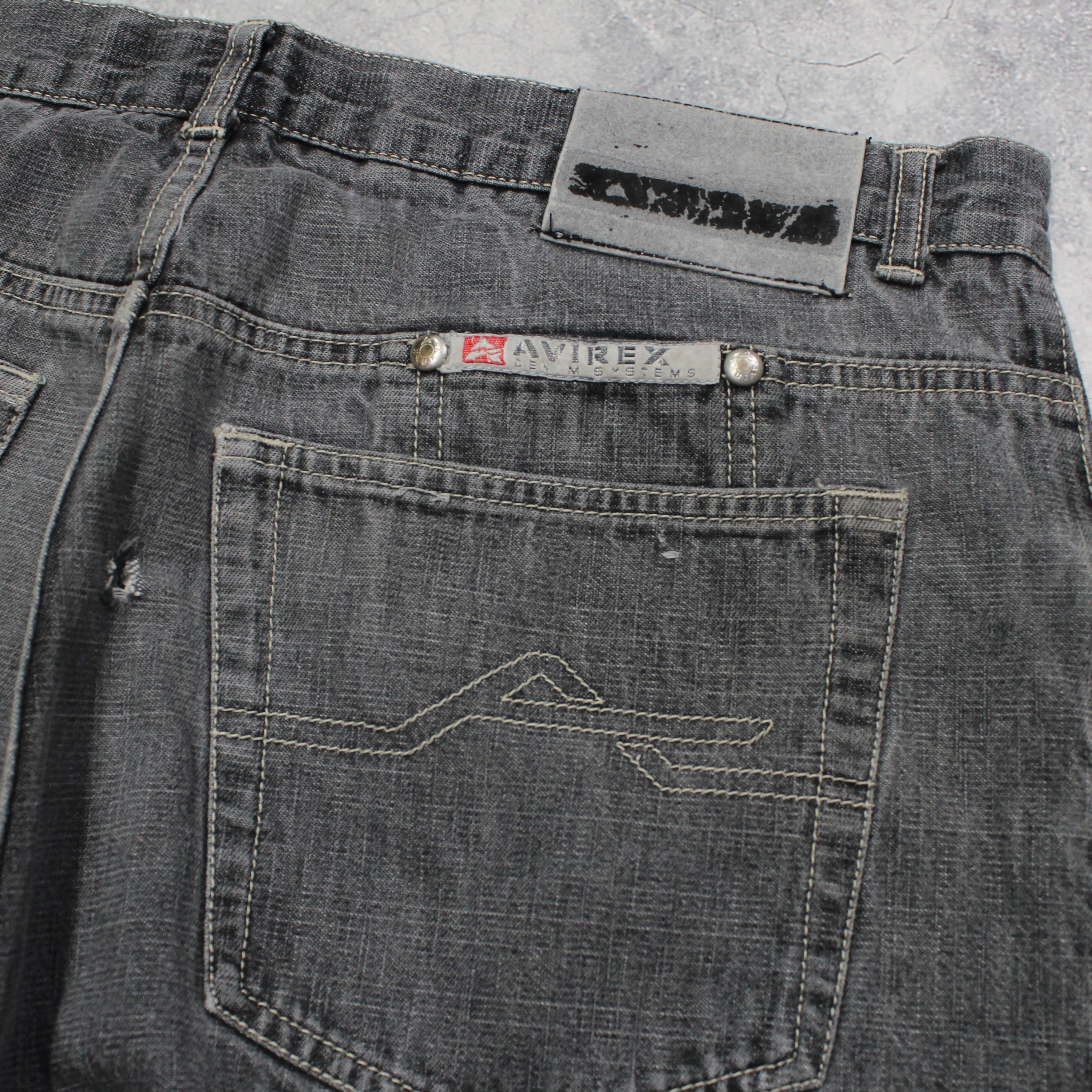 2000s Avirex Denim Shorts